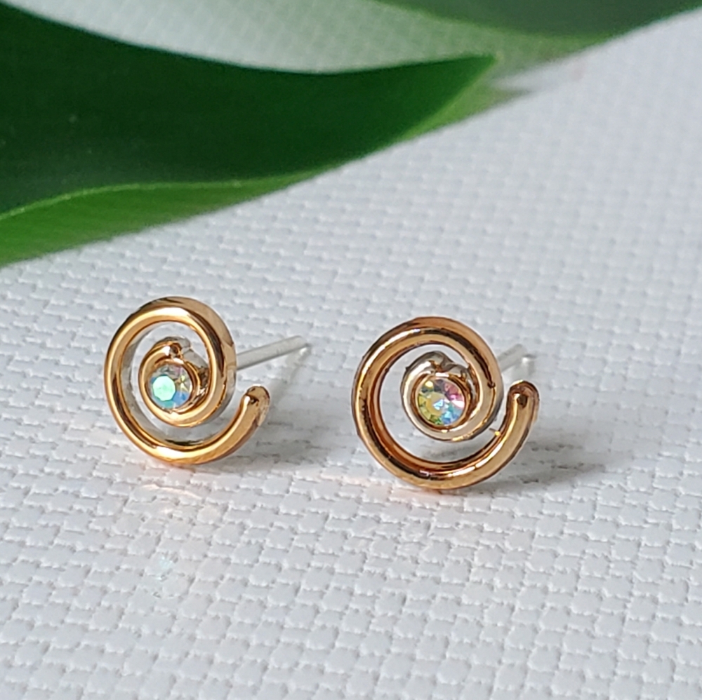 Hypoallergenic Plastic Studs Earrings